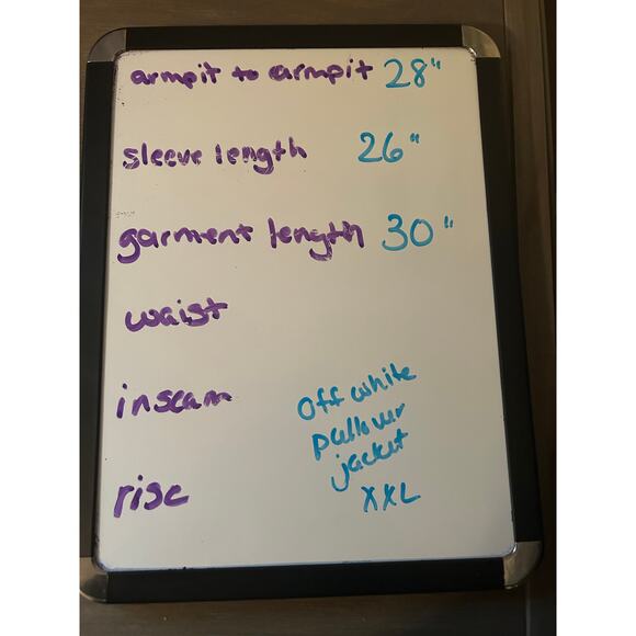 NWT Old Navy Men's Cream Color Long Sleeve Pullover 1/4 Zip Pocket Size XXL - Picture 6 of 6